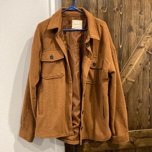 Thread and supply shacket